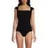 Women's Square Neck Underwire Tankini Top, Front