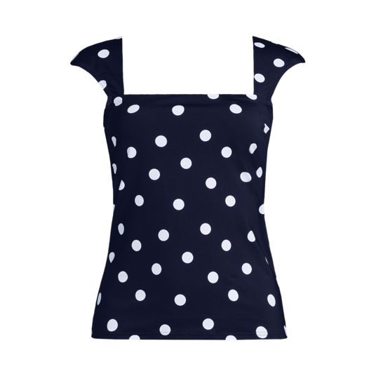 Plus-Size Removable Cup Swim Tops | Lands' End