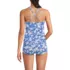 Women's Tugless High Neck Strappy Back Tankini Top, Back