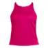 Women's Tugless High Neck Strappy Back Tankini Top, Front