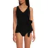 Women's Side Tie Tankini Top, Front