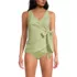 Women's Side Tie Tankini Top, Front