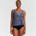 Women's Side Tie Tankini Top, Front
