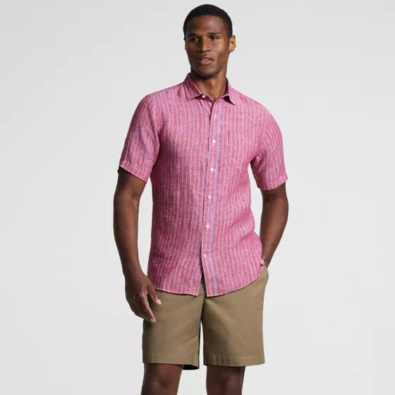 Men's 7" Lightweight Twill Pull On Deck Short - primary