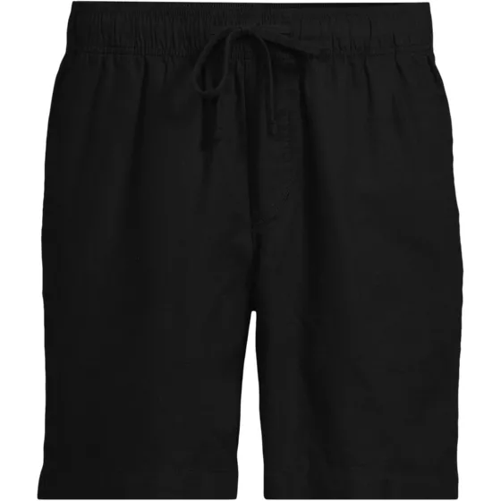 Men's 7" Linen Blend Pull On Deck Short - primary