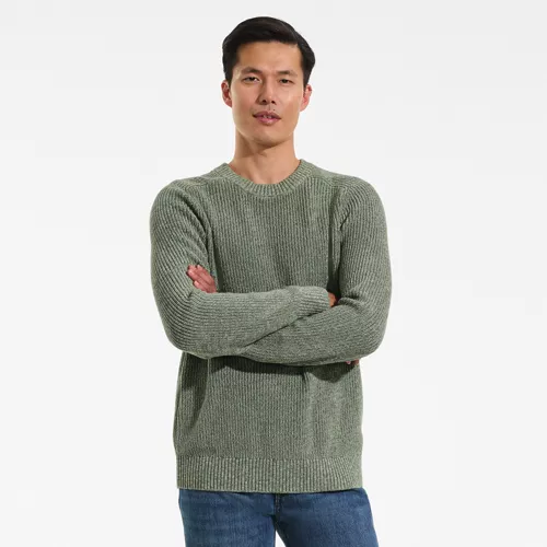Men's Long Sleeve Drifter Marl Crewneck Sweater, alternative image