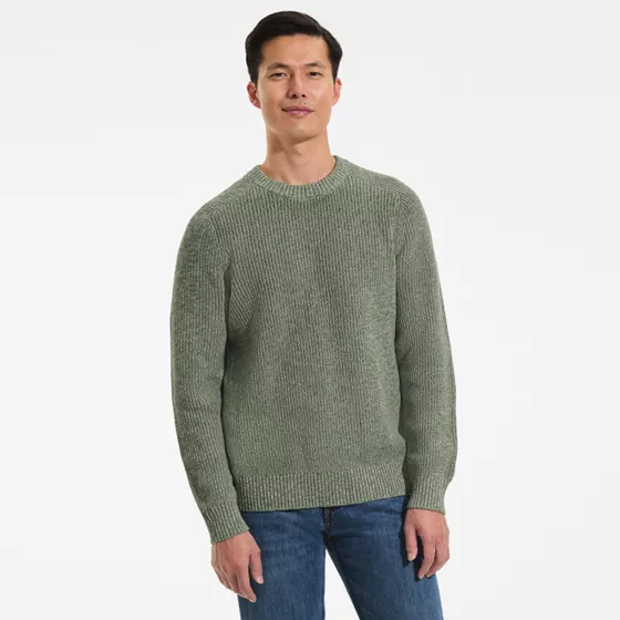 Men's Long Sleeve Drifter Marl Crewneck Sweater - primary