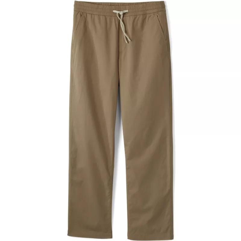 Men's Lightweight Twill Pull On Deck Pant, alternative image