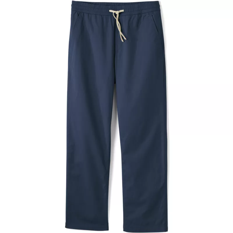 Men's Tall Lightweight Twill Pull On Deck Pant, alternative image