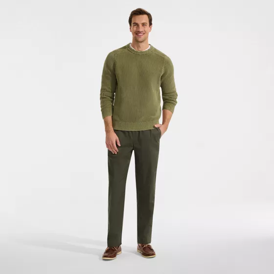 Men's Lightweight Twill Pull On Deck Pant - primary