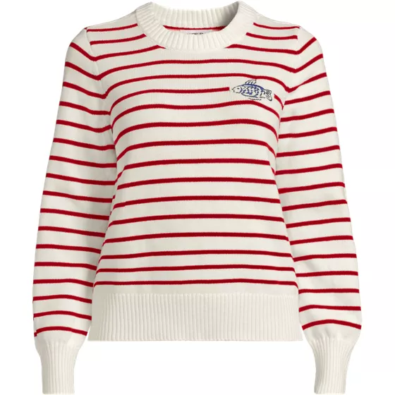 Women's Drifter Embellished Crew Neck Sweater - primary