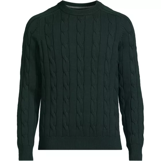 Men's Long Sleeve Drifter Cable Crewneck Sweater - primary