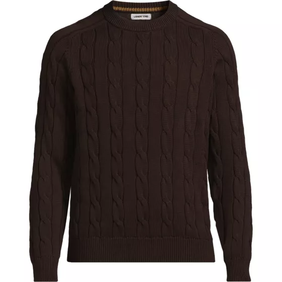 Men's Long Sleeve Drifter Cable Crewneck Sweater - primary