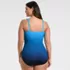 Women's Plus Size New SlenderSuit Grecian Adjustable Low Leg One Piece, Back