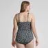 Women's Plus Size New SlenderSuit Grecian Adjustable Low Leg One Piece, Back