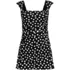Women's NEW Smoothing Square Neck Ruched Swim Dress Swimsuit, Front