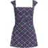 Women's NEW Smoothing Square Neck Ruched Swim Dress Swimsuit, Front