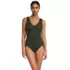 Women's New SlenderSuit Grecian Adjustable Low Leg One Piece, Front
