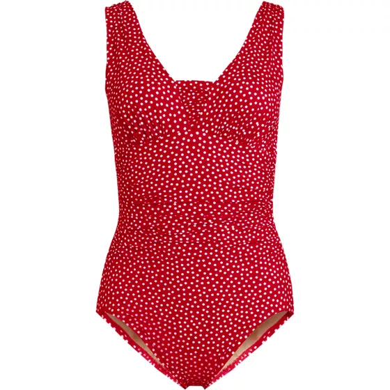 Women's New SlenderSuit Grecian Adjustable Low Leg One Piece - primary