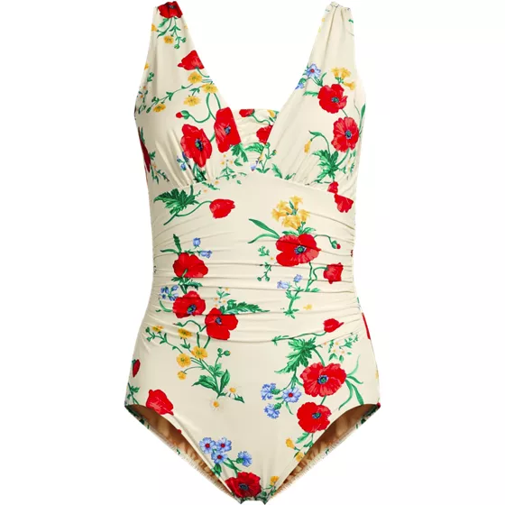 Women's New SlenderSuit Grecian Adjustable Low Leg One Piece - primary
