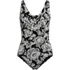 Women's Long Torso New SlenderSuit Grecian Adjustable Low Leg One Piece, Front