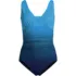 Women's Petite New SlenderSuit Grecian Adjustable Low Leg One Piece, Front
