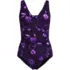 Women's Mastectomy New SlenderSuit Grecian Adjustable Low Leg One Piece, Front