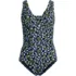 Women's Petite New SlenderSuit Grecian Adjustable Low Leg One Piece, Front