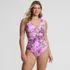 Women's New SlenderSuit Grecian Adjustable Low Leg One Piece, Front