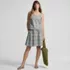 Women's Poplin Square Neck Sleeveless Shell, alternative image