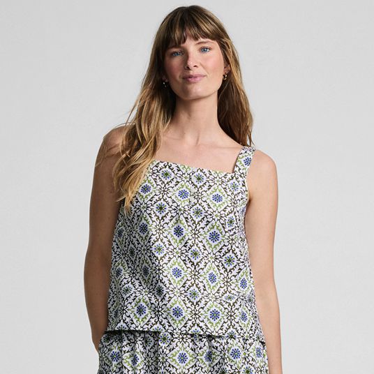 Womens Squareneck Tops | Lands' End