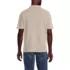 Men's Short Sleeve Cotton Linen Polo, Back