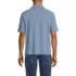 Men's Short Sleeve Cotton Linen Polo, Back