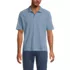 Men's Short Sleeve Cotton Linen Polo, Front