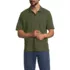Men's Tall Short Sleeve Cotton Linen Polo, Front