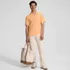 Men's Short Sleeve Cotton Linen Polo, alternative image