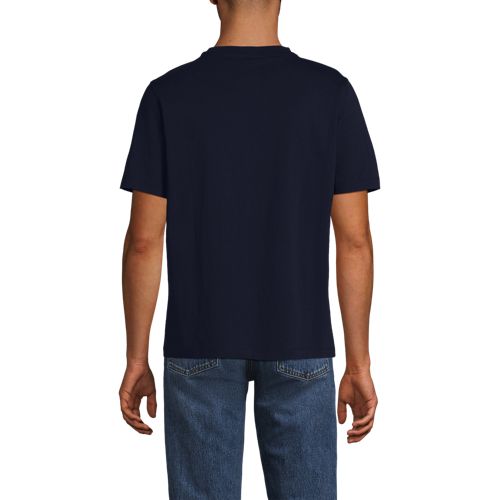  Lands' End Kurzärmelige Rundhalsshirts Im 3er-set, Herren, Größe:44-46 Regular, Sonstige, Baumwolle, By Lands' End 