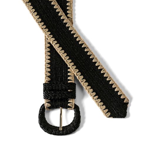  Lands' End Raffia-gürtel, Damen, Größe:l Regular, Sonstige, By Lands' End 