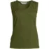 Women's Linen Blend Smocked Flowy Tank, Front