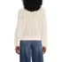 Women's Drifter Tie Notch Neck Sweater, Back