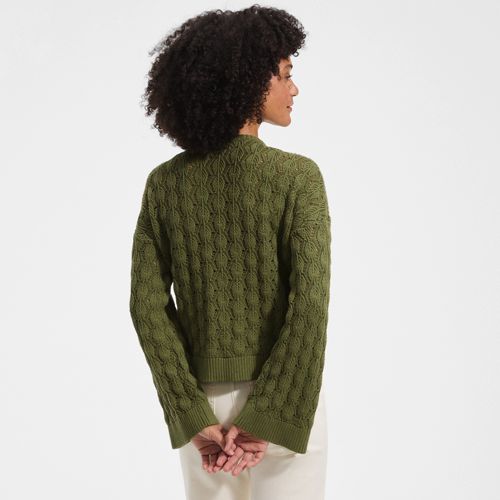 Women's Drifter Tie Notch Neck Sweater - image 2
