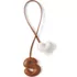 Letter S Faux Leather Bag Charm, Front