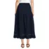 Women's Voile Eyelet Maxi Skirt, Back