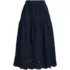 Women's Voile Eyelet Maxi Skirt, Front