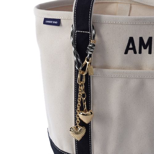 Corded Heart Bag Charm - image 2