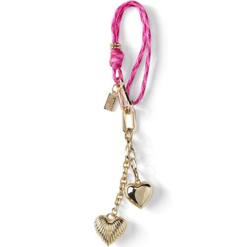 Corded Heart Bag Charm - image 3