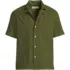Men's Textured Camp Collar Shirt, Front