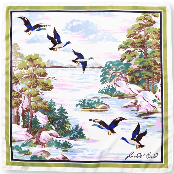 Printed Square Scarf - primary