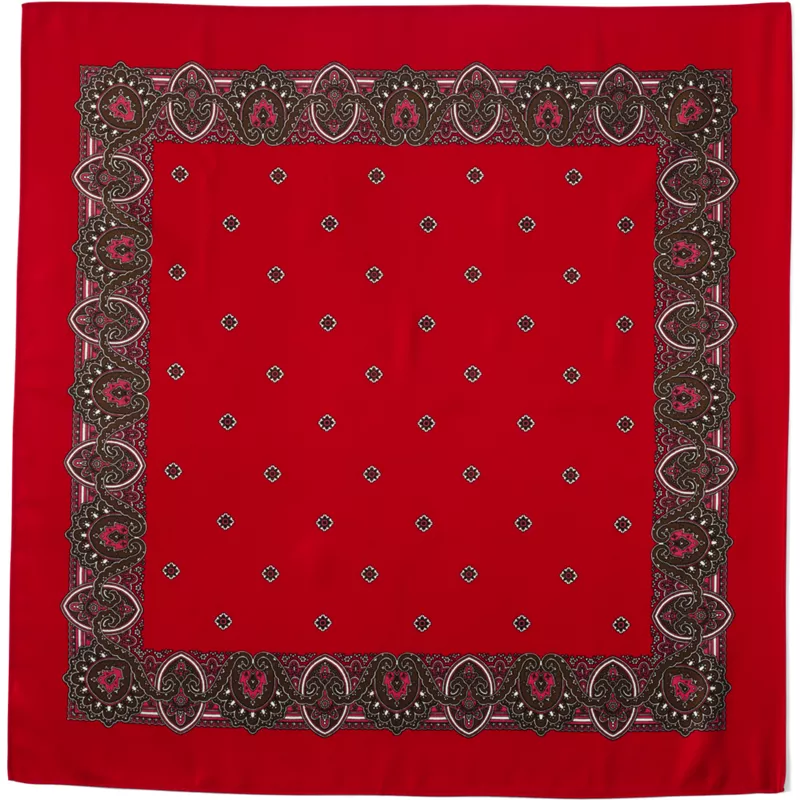 Printed Square Scarf, alternative image