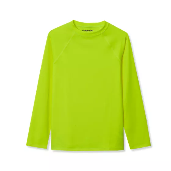 Boys Husky Sunshade UPF 50 Long Sleeve Rash Guard - primary